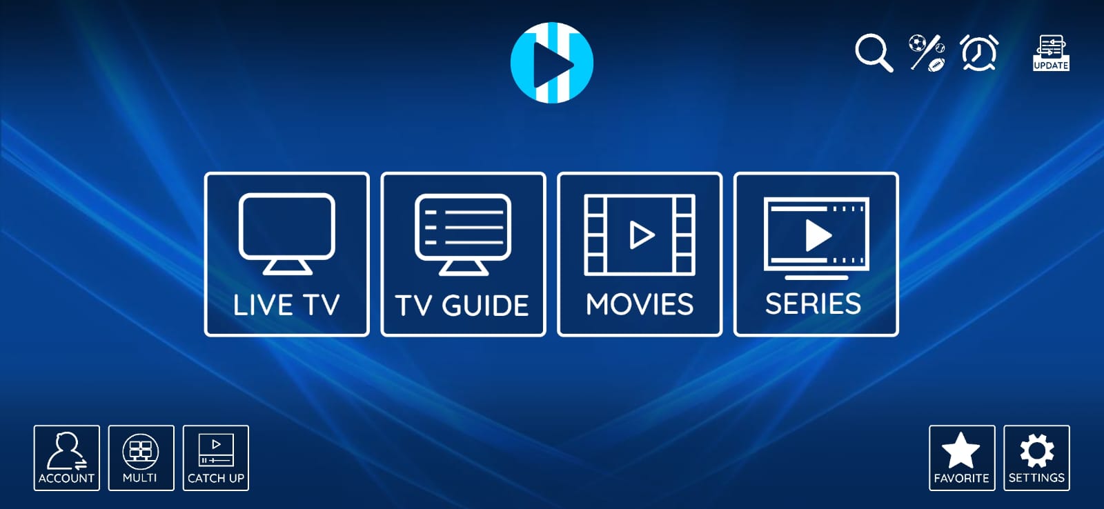 IPTV BOX BLUE